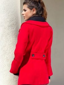 Płaszcz Model Zuza Red
